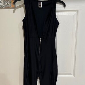 Fashion Nova Black Jumpsuit with Zipper